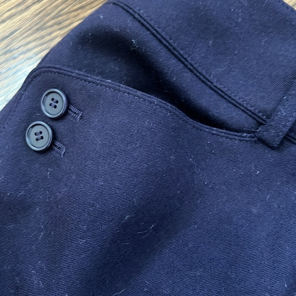 Navy Talbots Lined Wool Pant - Picture 4 of 11